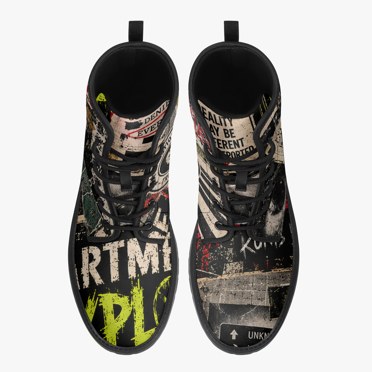 KLF Department of Unexplained Bullsh*t Leather Boots — product image 2