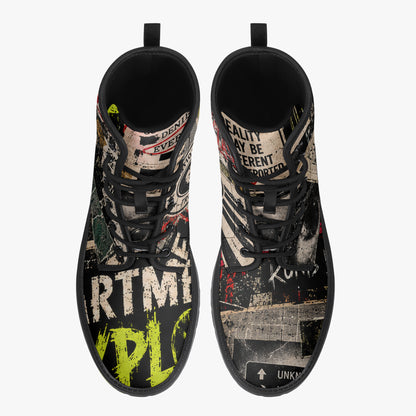 KLF Department of Unexplained Bullsh*t Leather Boots — product image 2