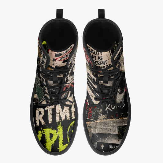 KLF Department of Unexplained Bullsh*t Leather Boots — product image 2