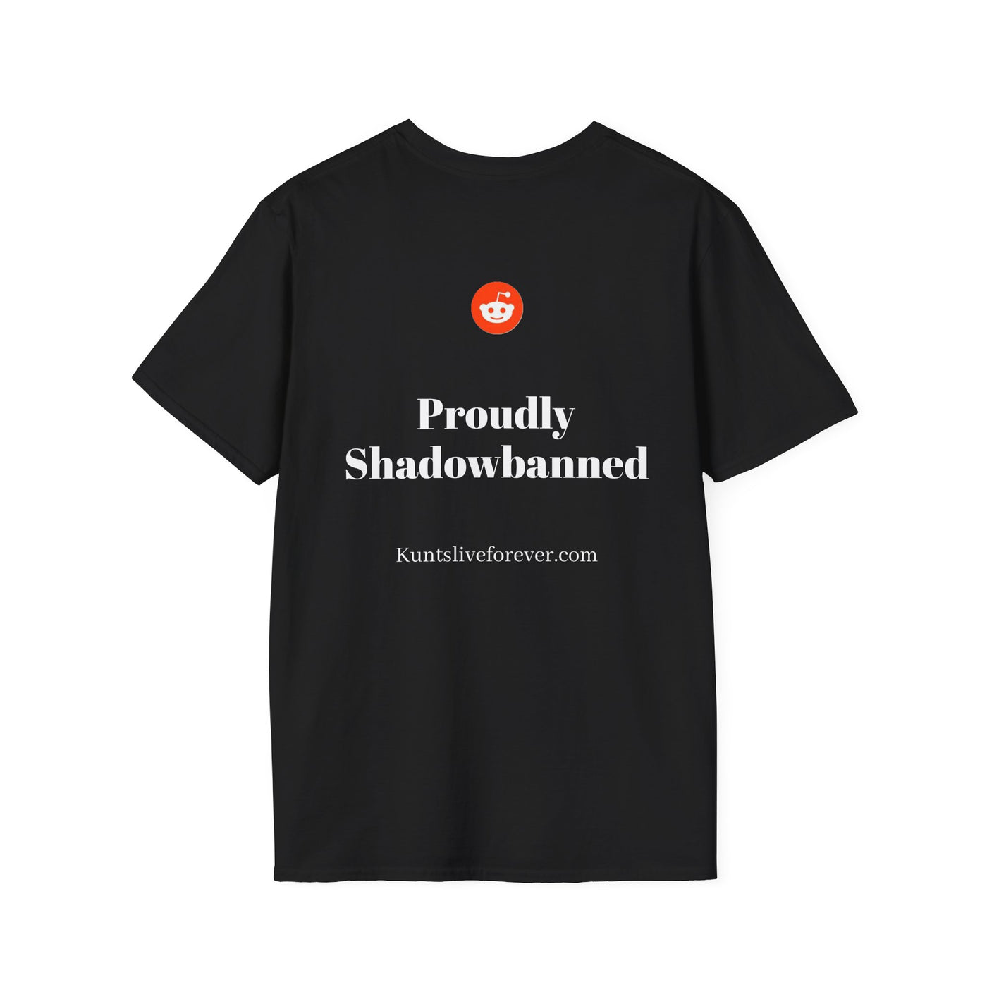 KLF "Proudly Shadowbanned" Tee | KLF Streetwear – punk streetwear tee by KLF.