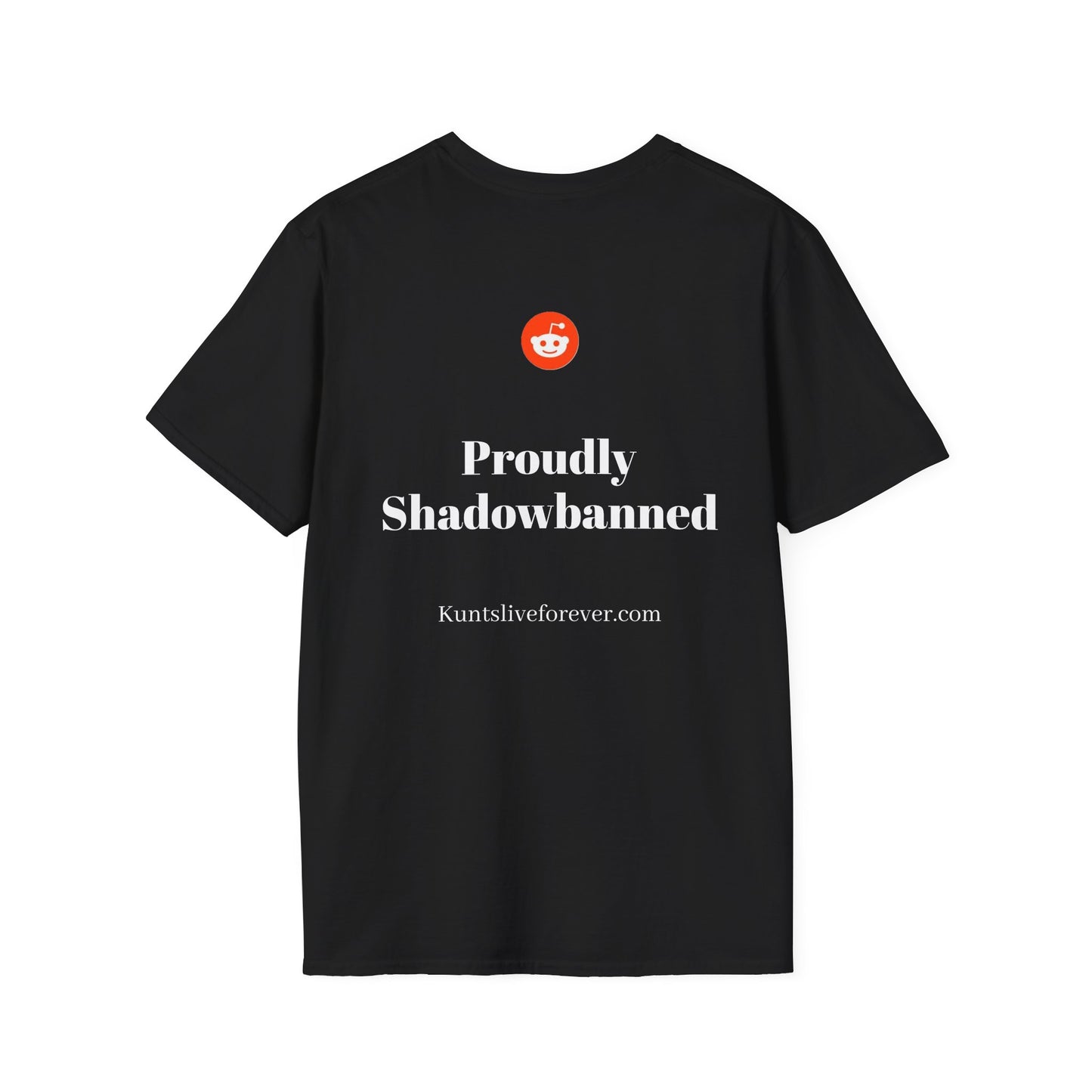 KLF "Proudly Shadowbanned" Tee | KLF Streetwear – punk streetwear tee by KLF.