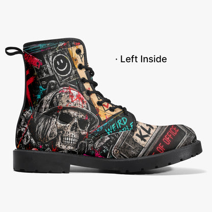 KLF Clocked In / Checked Out Leather Boots product view 7