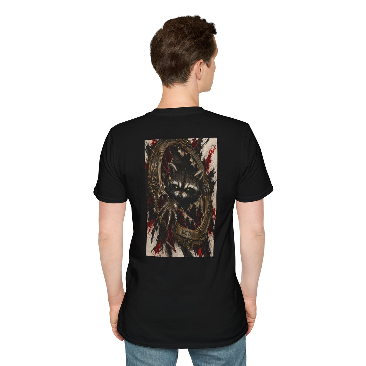 Wrong Side of the Glass KLF raccoon graphic tee