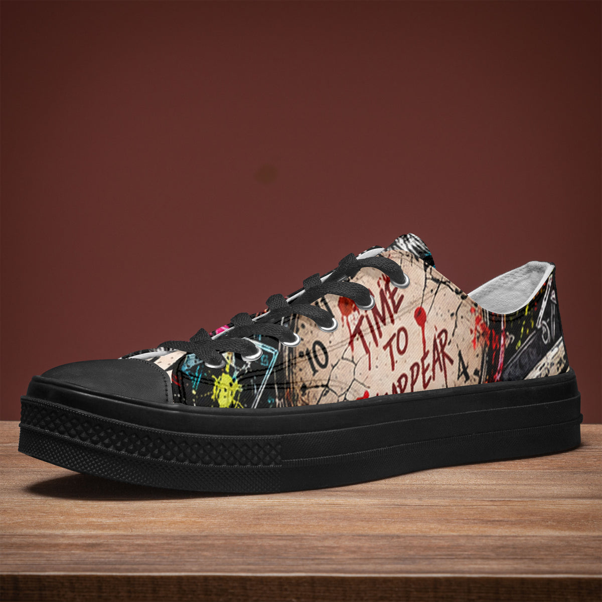 Clocked In / Checked Out Low-Top Canvas Shoes product view 7