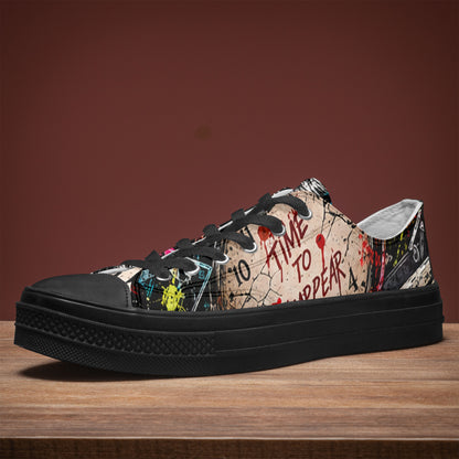 Clocked In / Checked Out Low-Top Canvas Shoes product view 7