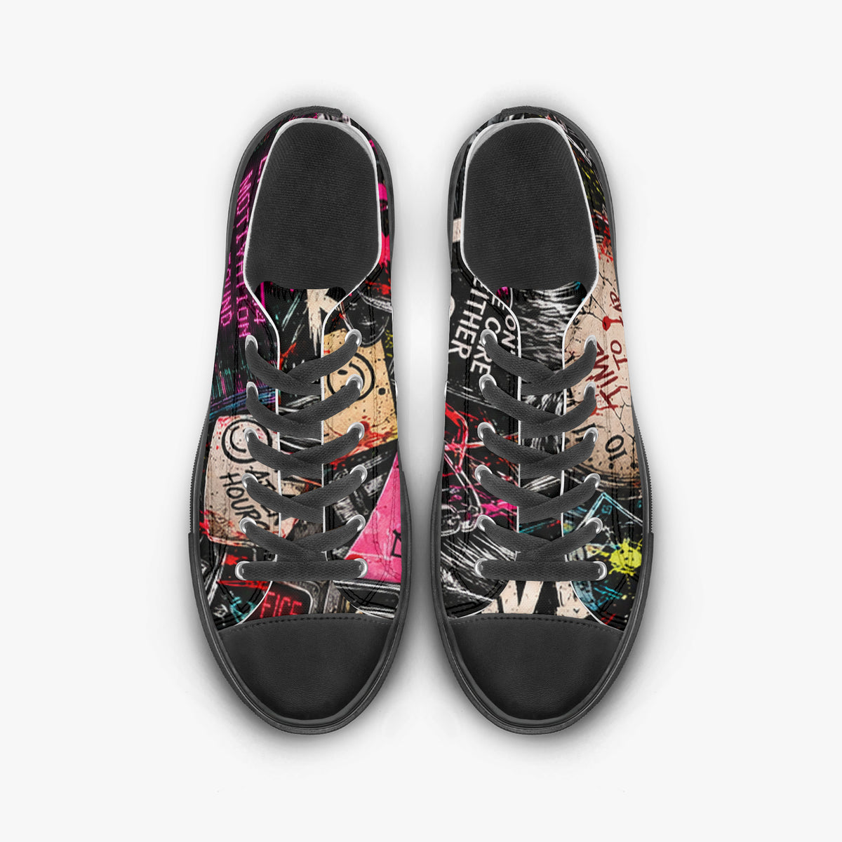 Clocked In / Checked Out Low-Top Canvas Shoes product view 6