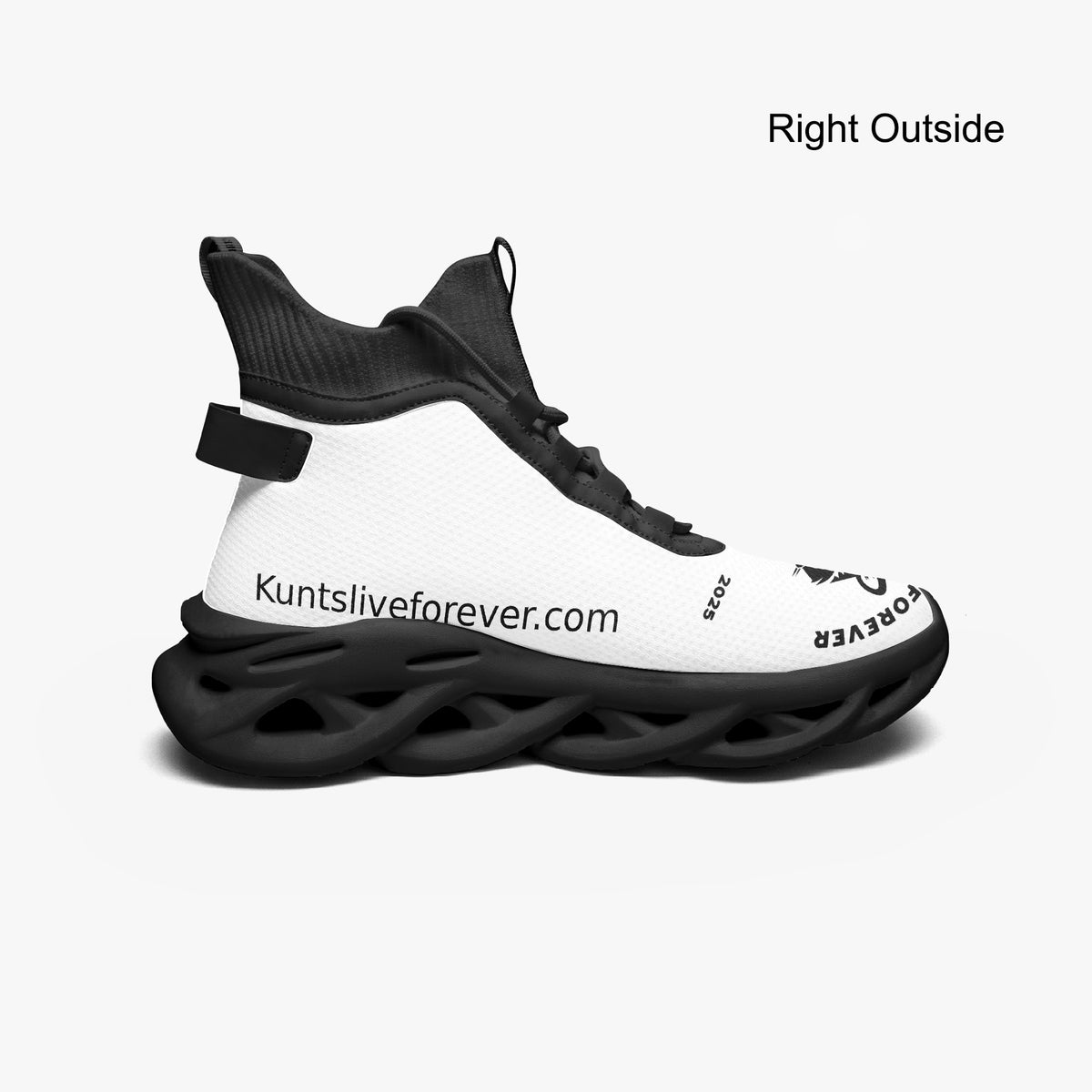 KLF “High-Top Bounce Mesh Knit Coon” Sneakers | KLF Streetwear — product image 12
