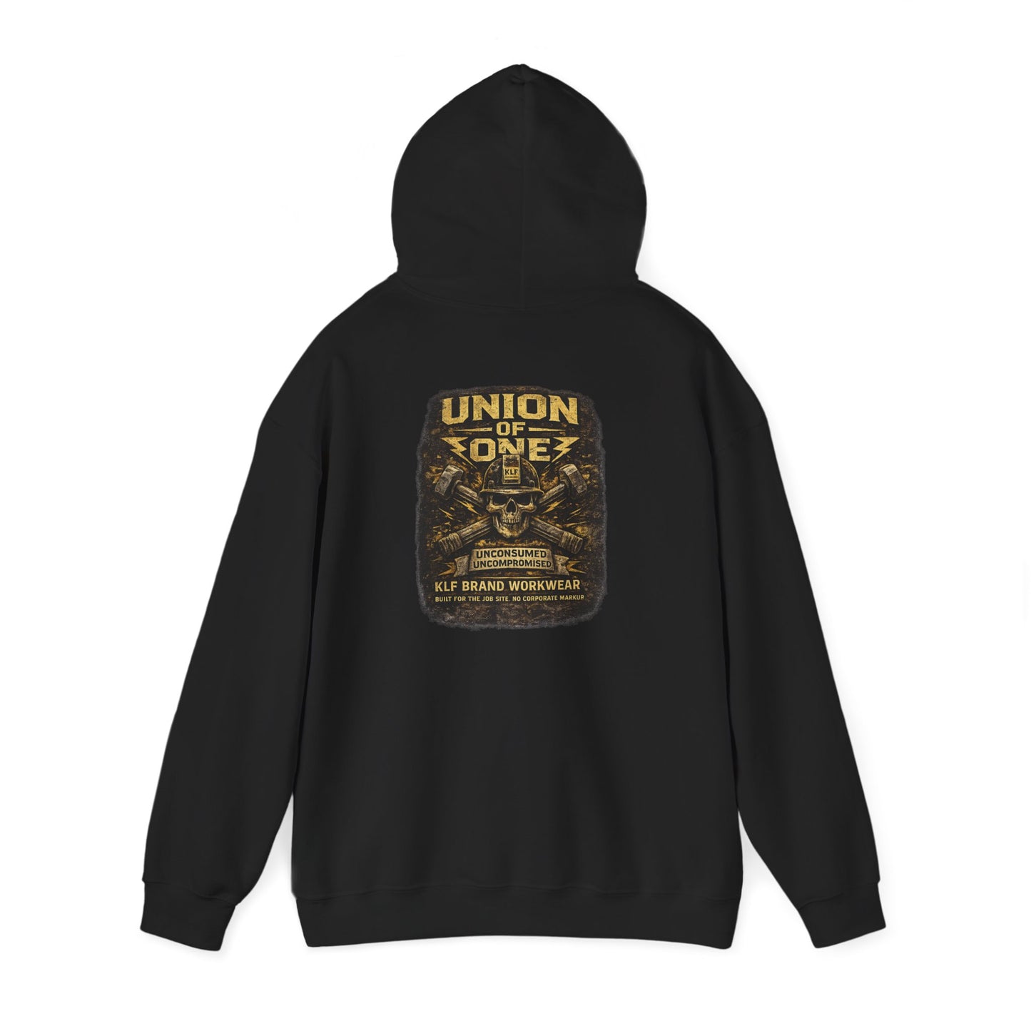 Union of One Hoodie – Built in Spite Workwear | KLF Brand Workwear