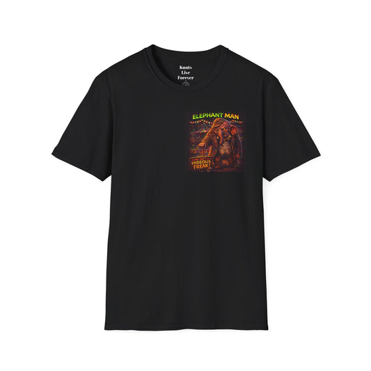 KLF “Elephant Man” Tee | Carnival of Chaos – Freakshow Expansion | KLF Merch