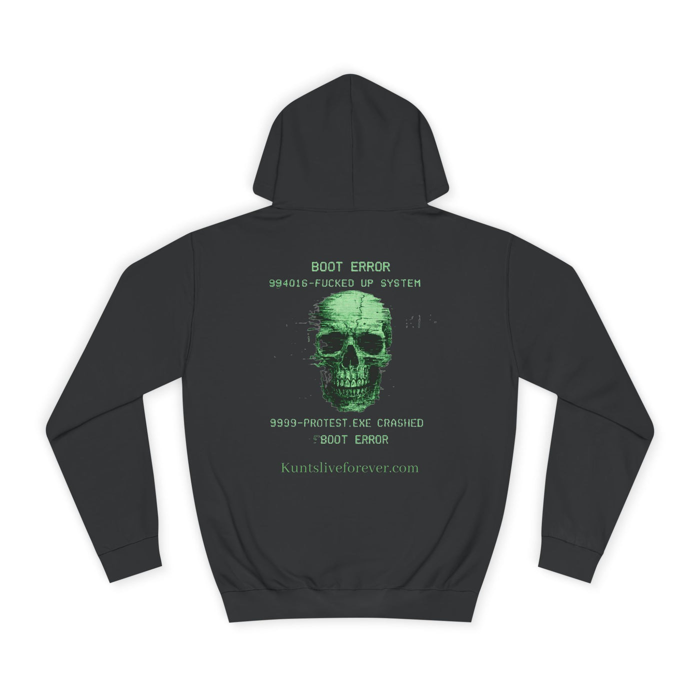 KLF "Protest.EXE Crashed" Hoodie | KLF Streetwear – punk streetwear tee by KLF.