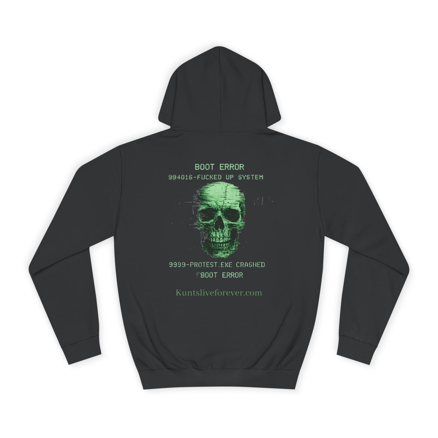 KLF "Protest.EXE Crashed" Hoodie | KLF Streetwear – punk streetwear tee by KLF.
