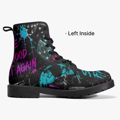 After Dark Leather Boots — product image 7