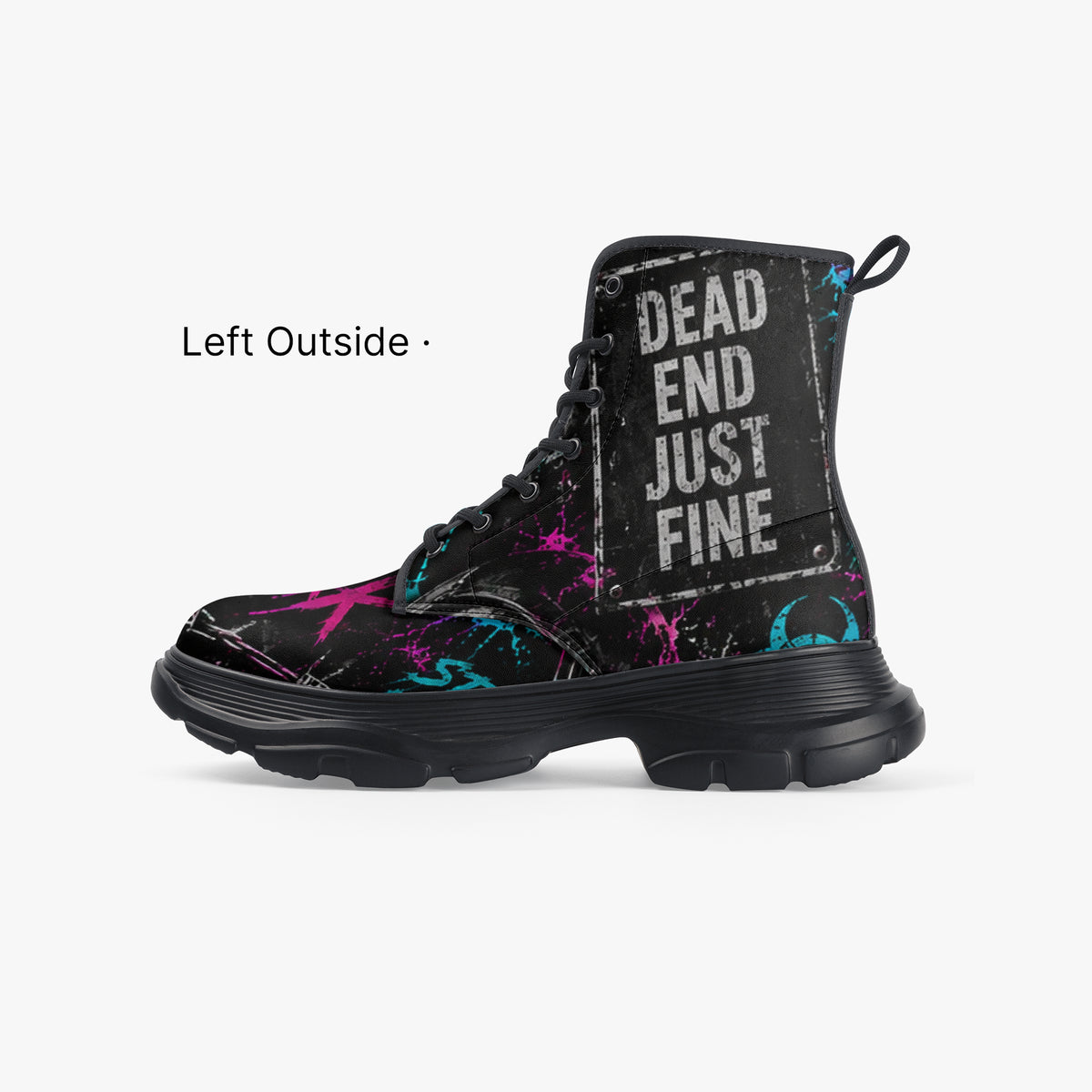After Dark Leather Boots — product image 2