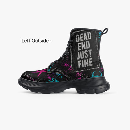 After Dark Leather Boots — product image 2