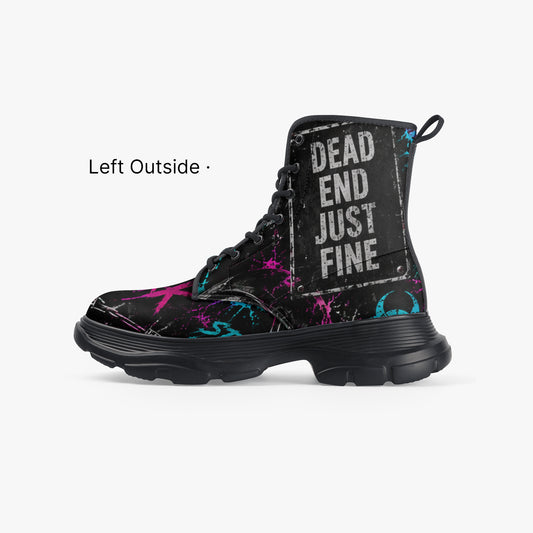 After Dark Leather Boots — product image 2