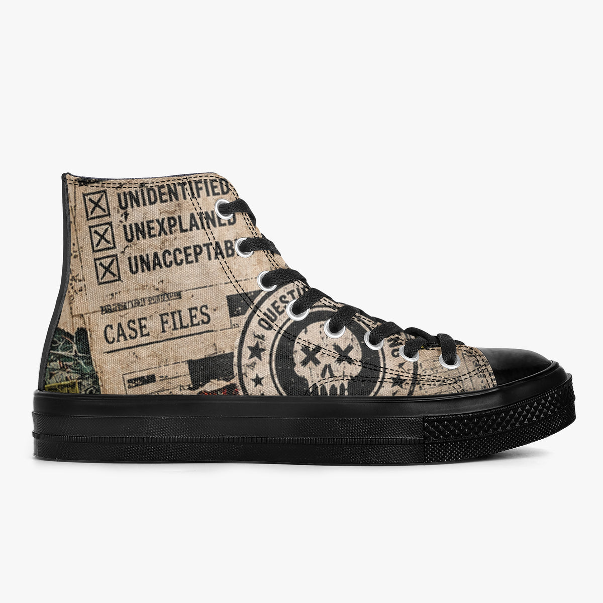 Department of Unexplained Bullsh*t High Tops — product image 5