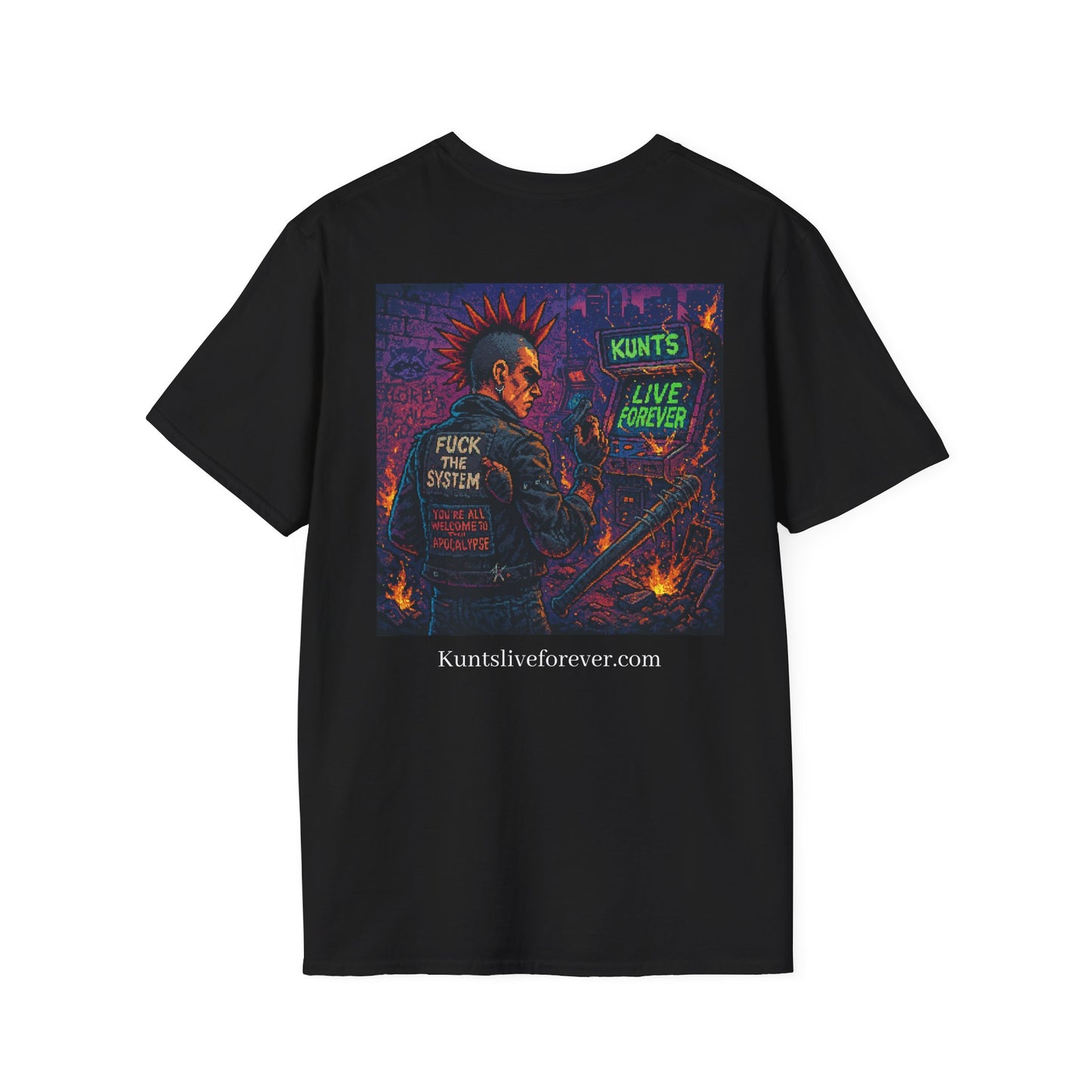 KLF "Live Forever” Tee | KLF Streetwear – punk streetwear tee by KLF.
