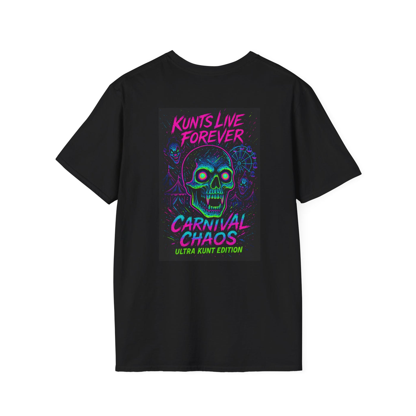 KLF "Carnival Chaos" Tee | KLF Streetwear – punk streetwear tee by KLF.