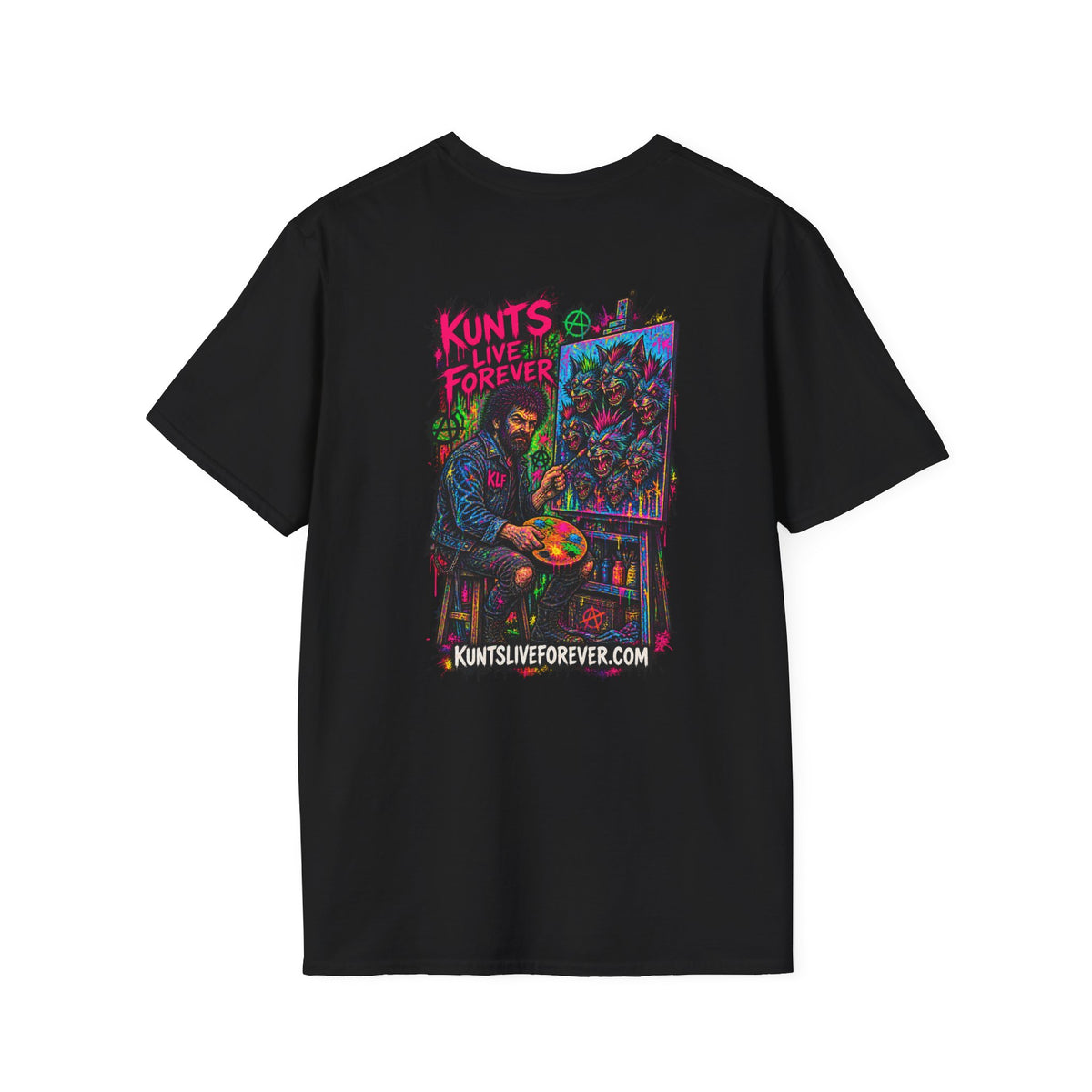 KLF “Rebel "Brushstrokes Of Anarchy"” Tee | KLF Streetwear
