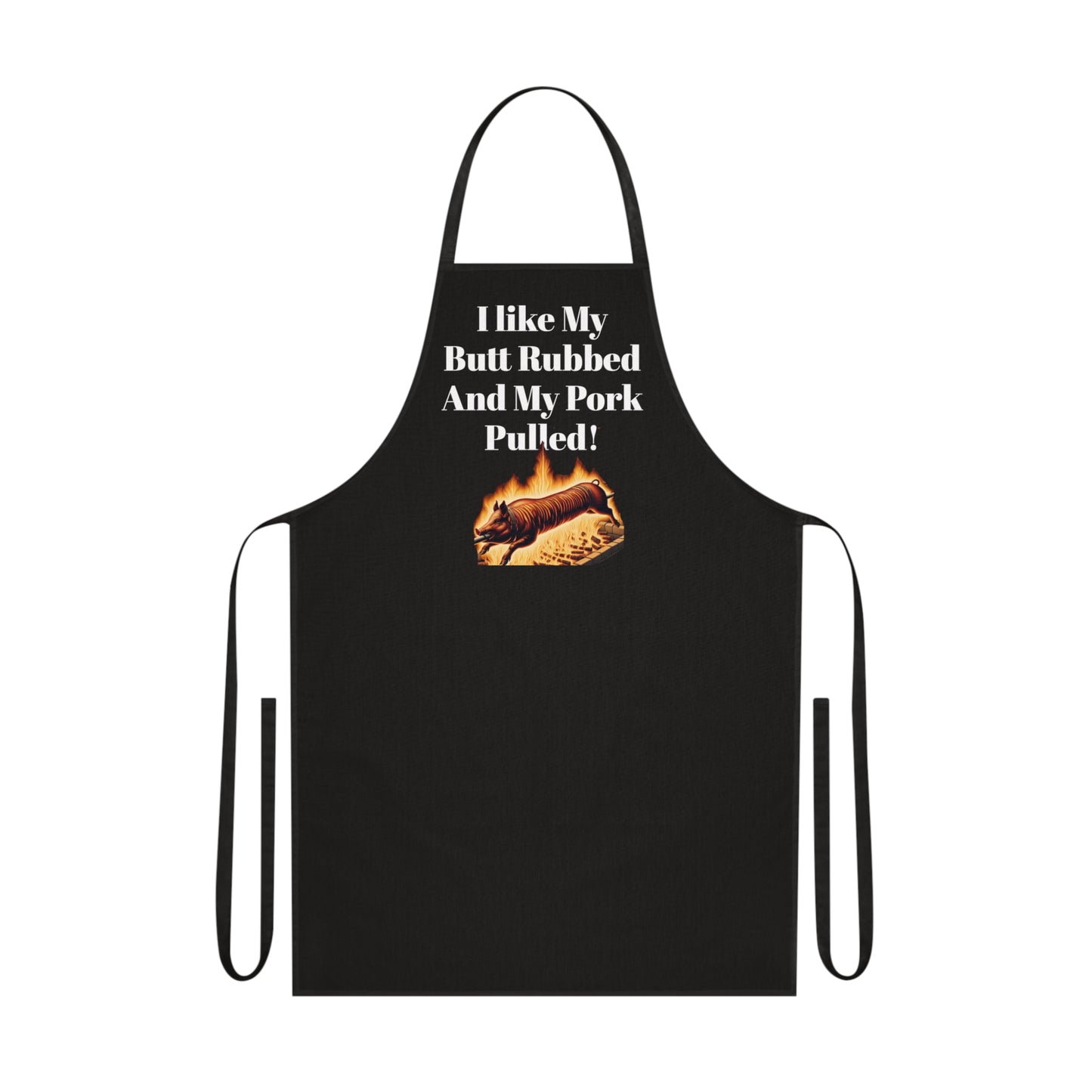 KLF “I Like My Butt Rubbed And My Pork Pulled!" Apron | KLF Streetwear