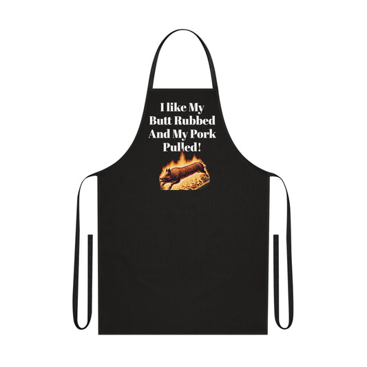 KLF “I Like My Butt Rubbed And My Pork Pulled!" Apron | KLF Streetwear
