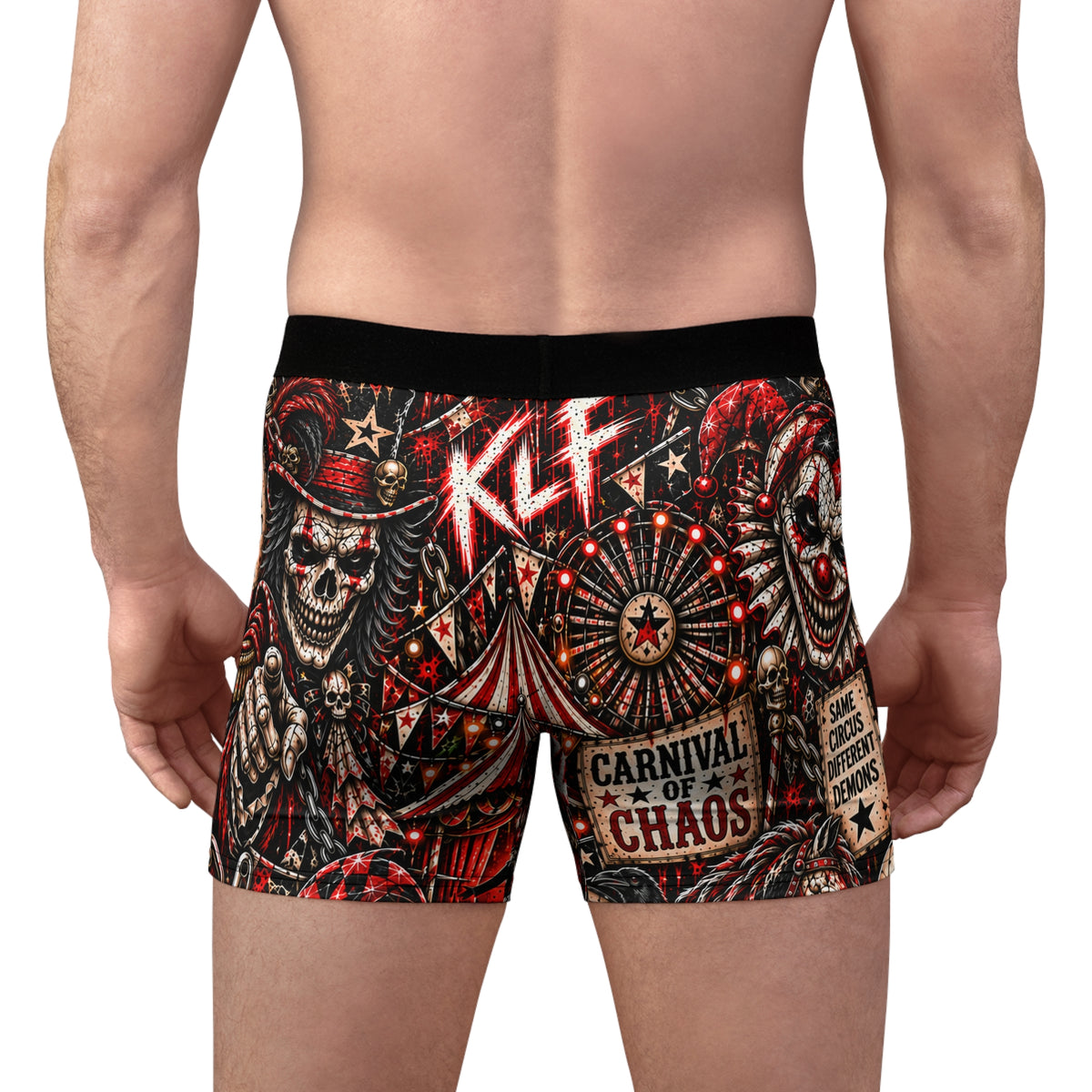 Carnival of Chaos Men's Boxer Briefs — KLF product image 2