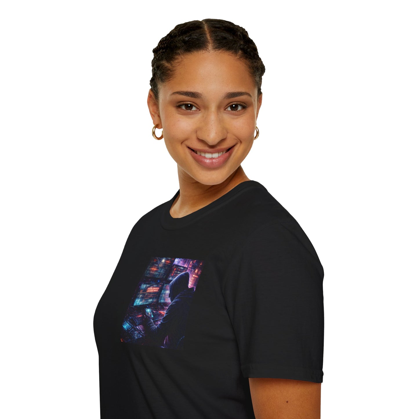 Blackout Protocol Activated Tee | KLF Glitchcore Punk Streetwear