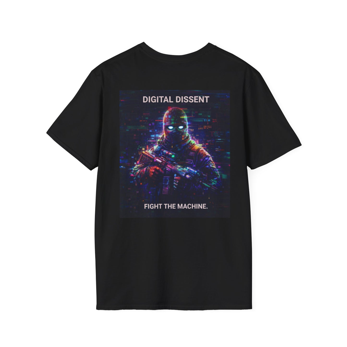 Digital Dissent Tee | KLF Glitchcore Punk Streetwear