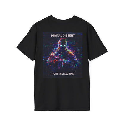 Digital Dissent Tee | KLF Glitchcore Punk Streetwear