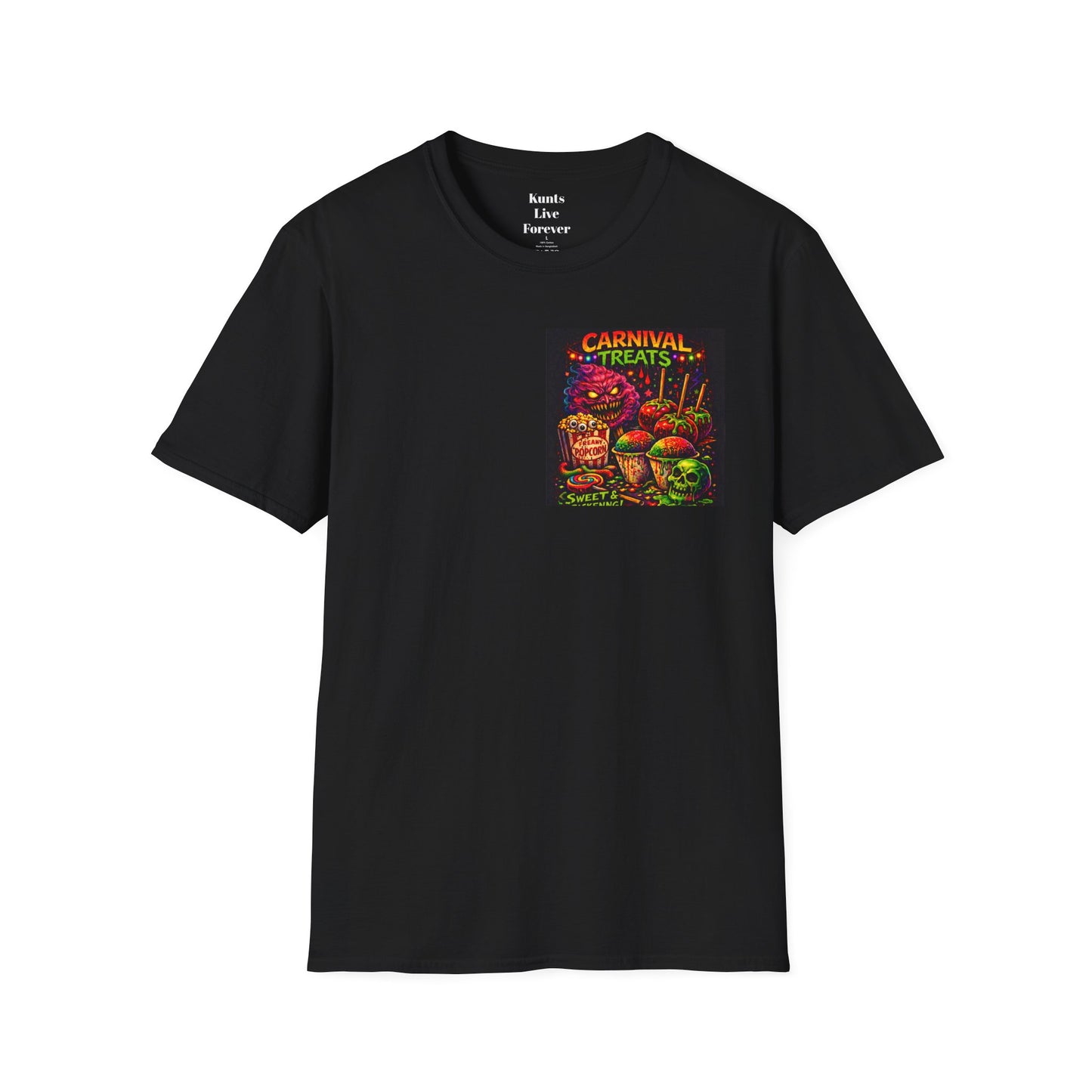 KLF “Carnival Treats” Tee | Carnival of Chaos – Freakshow Expansion | KLF Merch