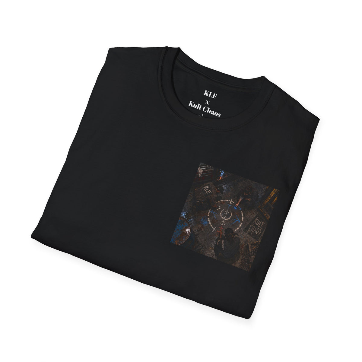 Well, That Fucking Worked KLF × Kult Chaos occult ritual industrial horror graphic tee mockup 4