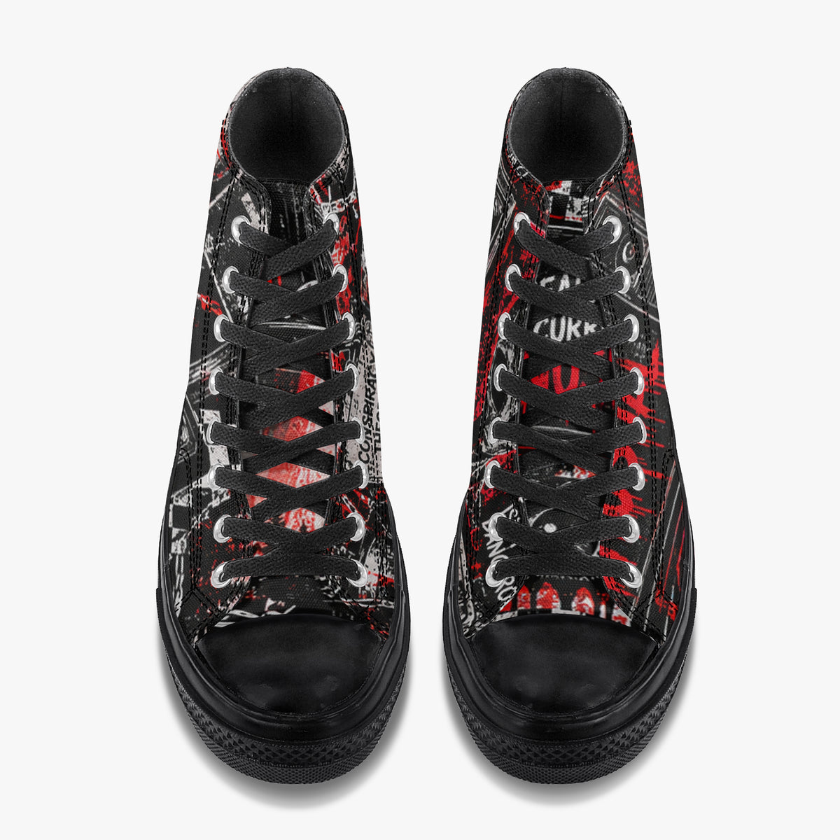 Reality Is Currently Unusual High Top Canvas Shoes – product image 2