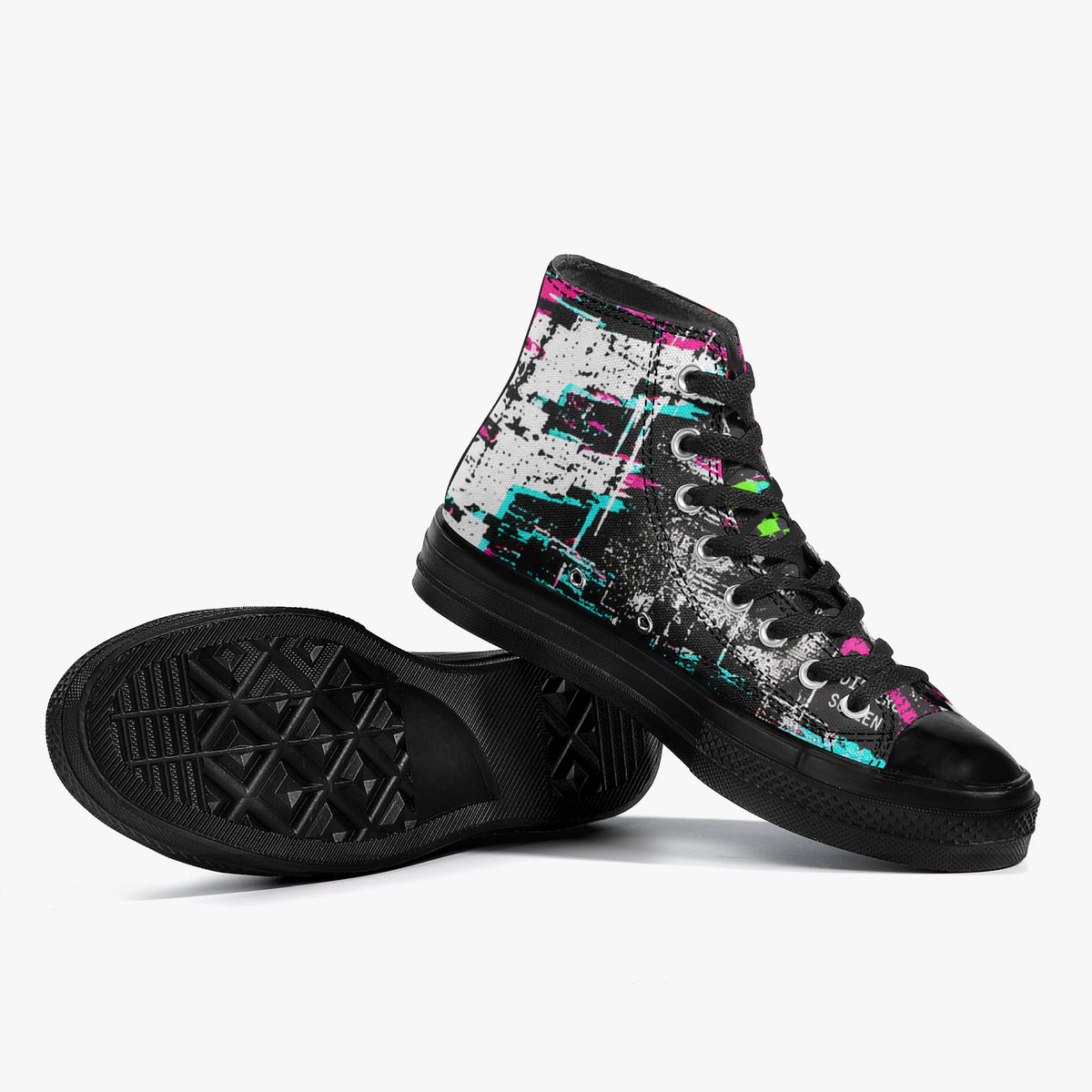 KLF System Failure High Top Canvas Shoes — product image 7