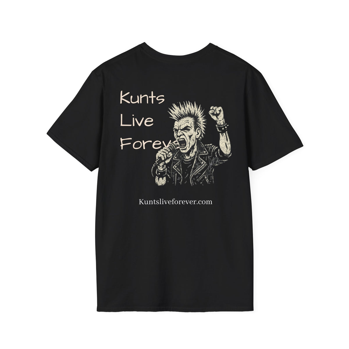 KLF Rebel Riot Born graphic tee by Kunts Live Forever.