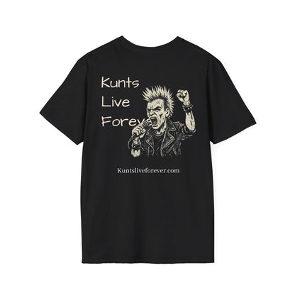 KLF Rebel Riot Born graphic tee by Kunts Live Forever.