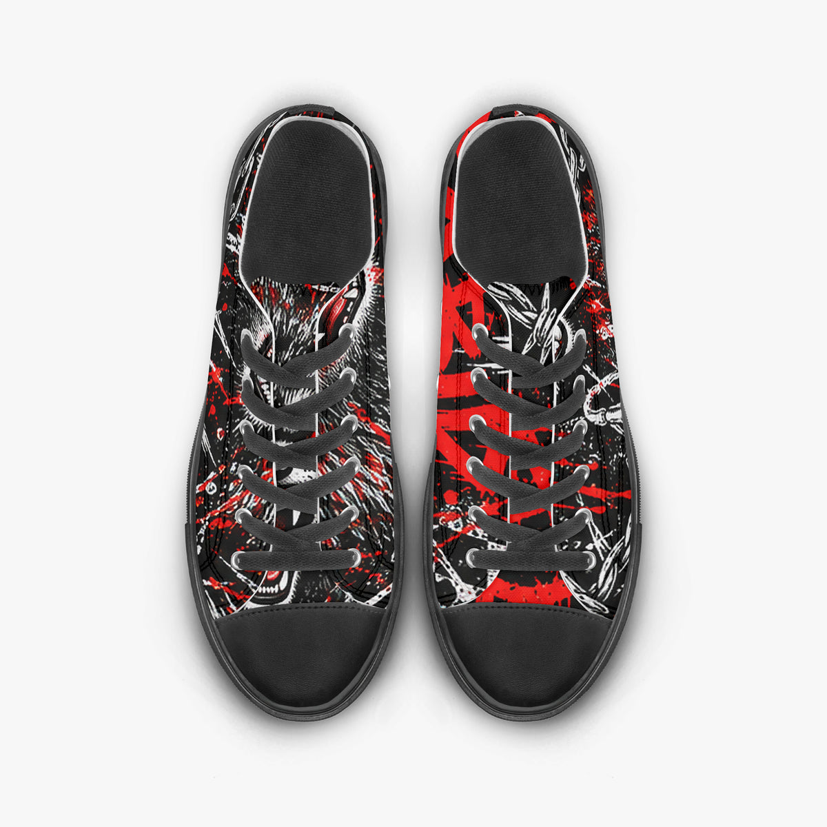 Rabid Raccoon Low Top Canvas Shoes — product image 6