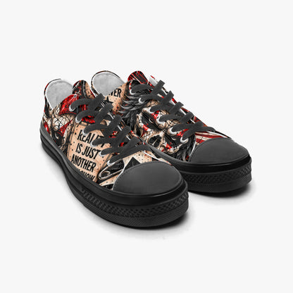 Carnival of Chaos Low Top Canvas Shoes — product image 3