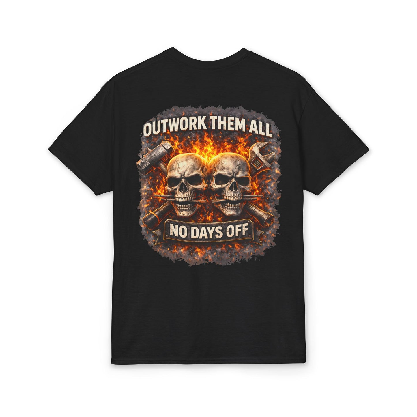 Outwork Them All Tee | KLF Punk Workwear