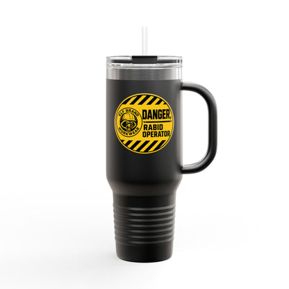 KLF “Danger: Rabid Operator” 40oz Tumbler | KLF Brand Workwear | KLF Merch