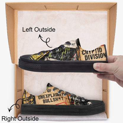 Cryptid Employee of the Month Low Top Canvas Shoes — product image 2