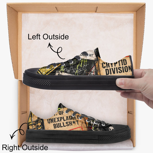 Cryptid Employee of the Month Low Top Canvas Shoes — product image 2