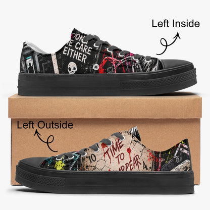 Clocked In / Checked Out Low-Top Canvas Shoes product view 4