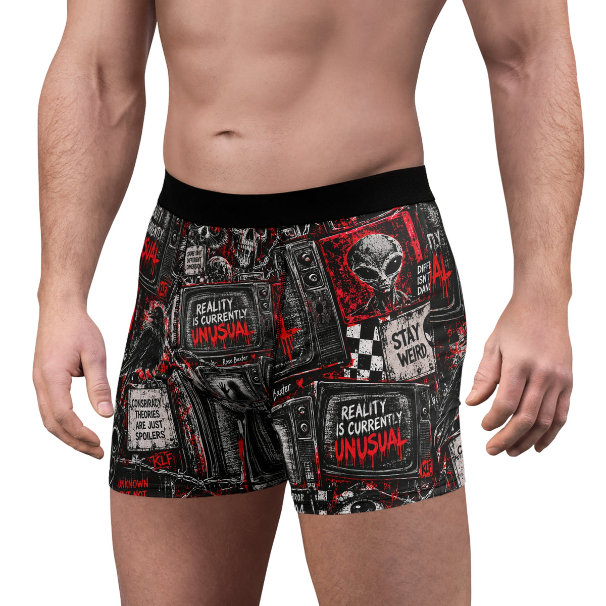 Reality Is Currently Unusual Boxer Briefs – product image 3