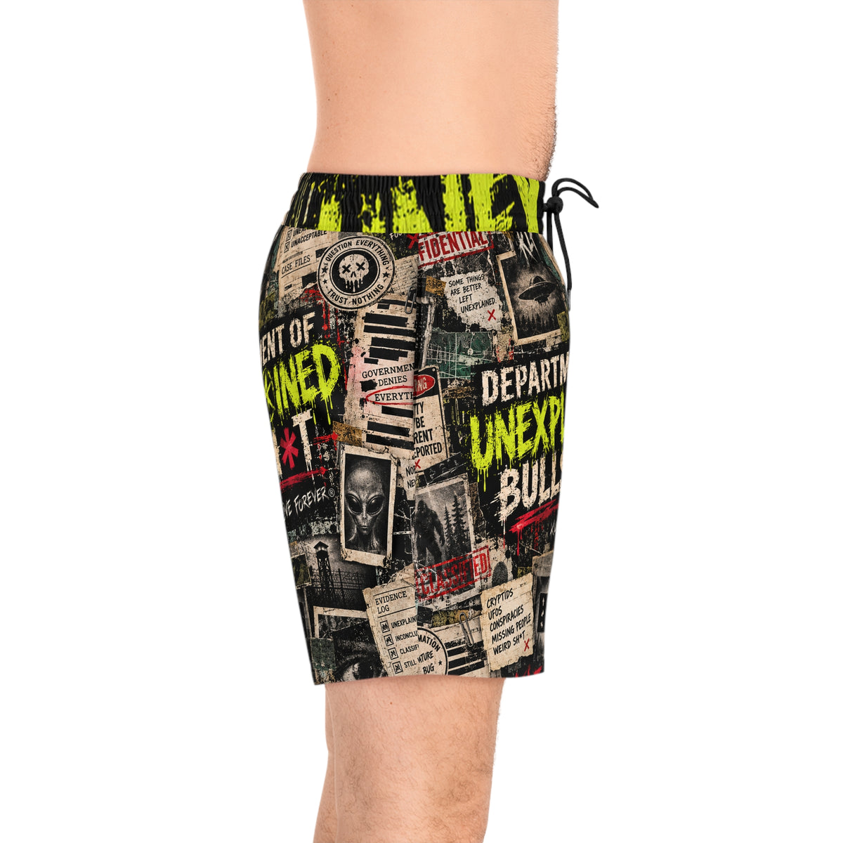KLF Department of Unexplained Bullsh*t Swim Shorts — KLF product image 6
