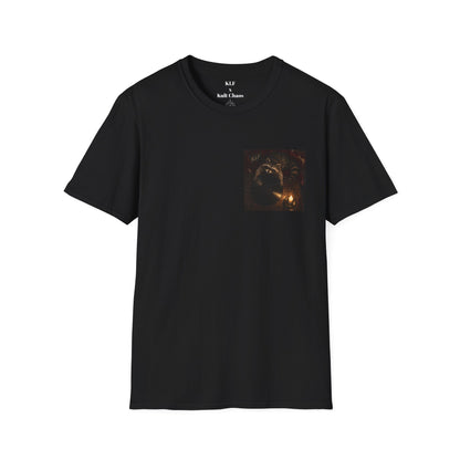 Play Something Fucked Up KLF × Kult Chaos punk music vinyl graphic tee mockup 2