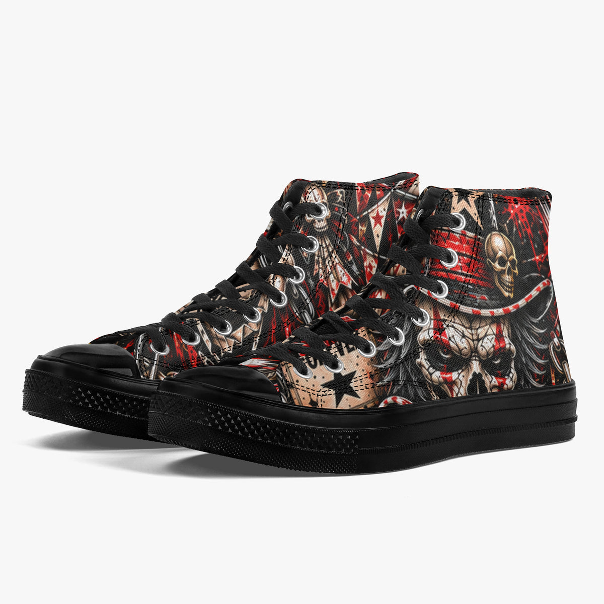 KLF Carnival of Chaos High Top Canvas Shoes — product image 10