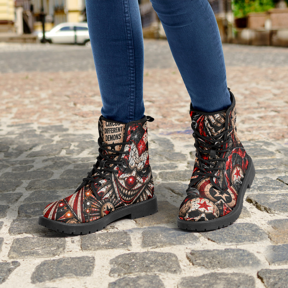 Carnival of Chaos Leather Boots — product image 4