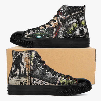 Cryptid Employee of the Month High Top Canvas Shoes — product image 9