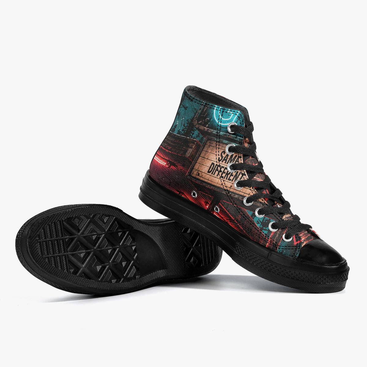 KLF Dead End High Top Canvas Shoes — product image 7