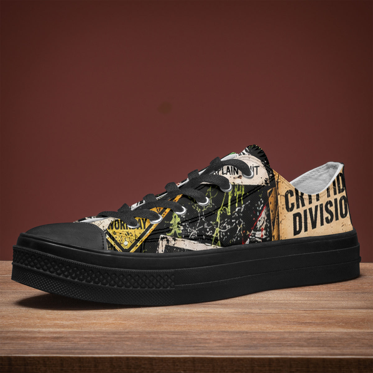 Cryptid Employee of the Month Low Top Canvas Shoes — product image 7
